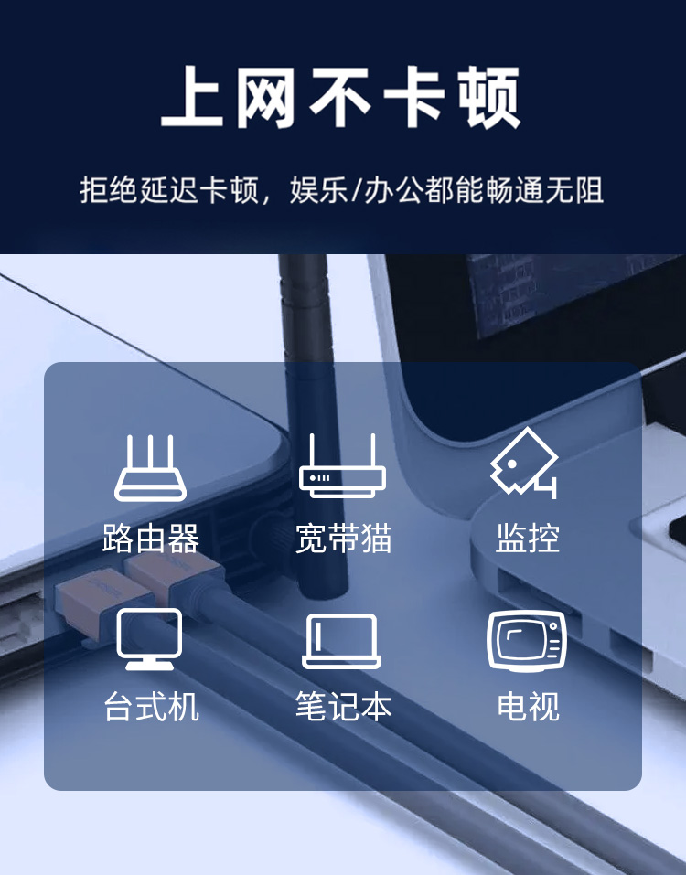 安普超5类网线