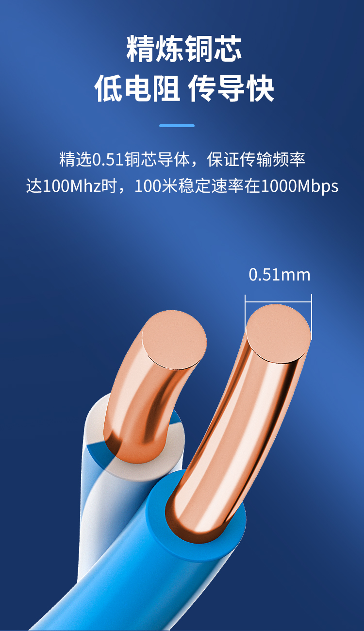 安普超五类屏蔽网线