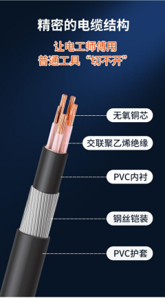 钢丝铠装电缆的结构与应用 钢丝铠装电缆的结构与应用