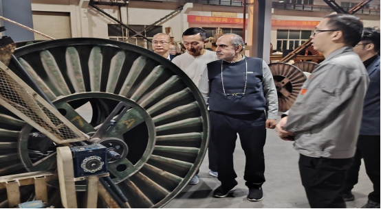 阿拉伯进出口商业联合会代表团一行访问考察安普电缆集团 阿拉伯进出口商业联合会代表团一行访问考察安普电缆集团
