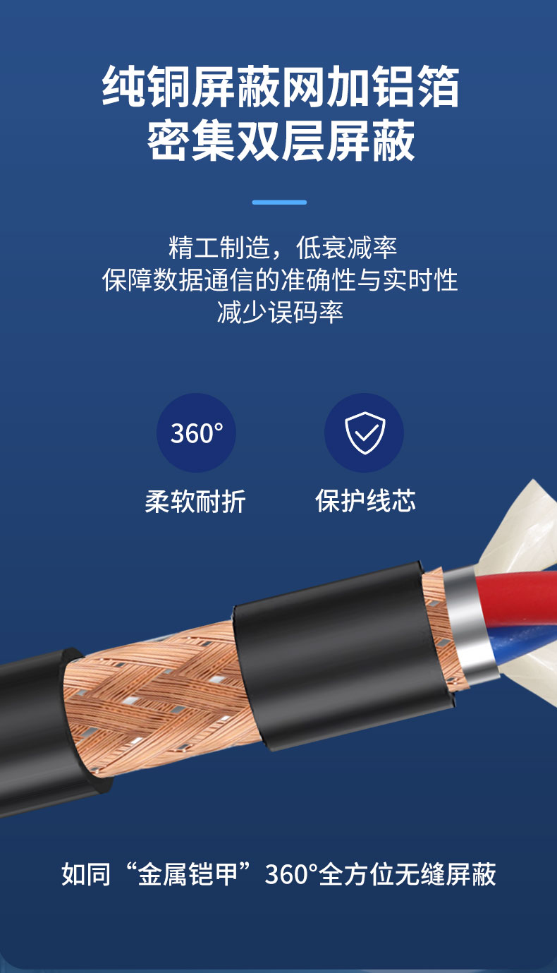 rvsp2芯双绞屏蔽电缆