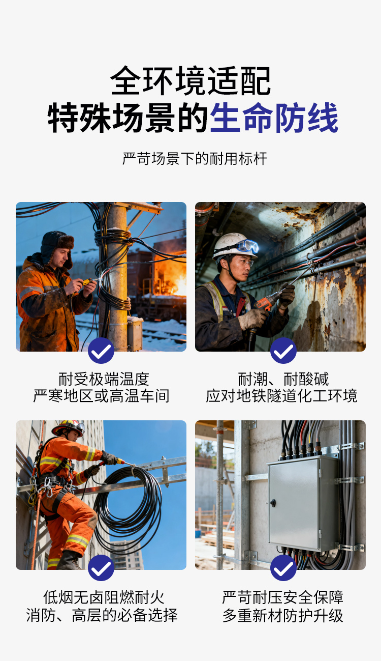 安普低烟无卤B1级阻燃电缆