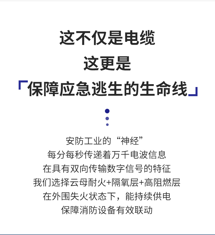 安普低烟无卤B1级阻燃电缆