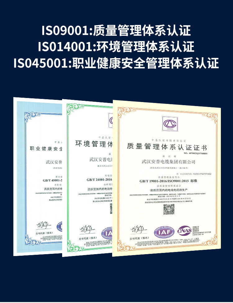 安普低烟无卤B1级阻燃电缆